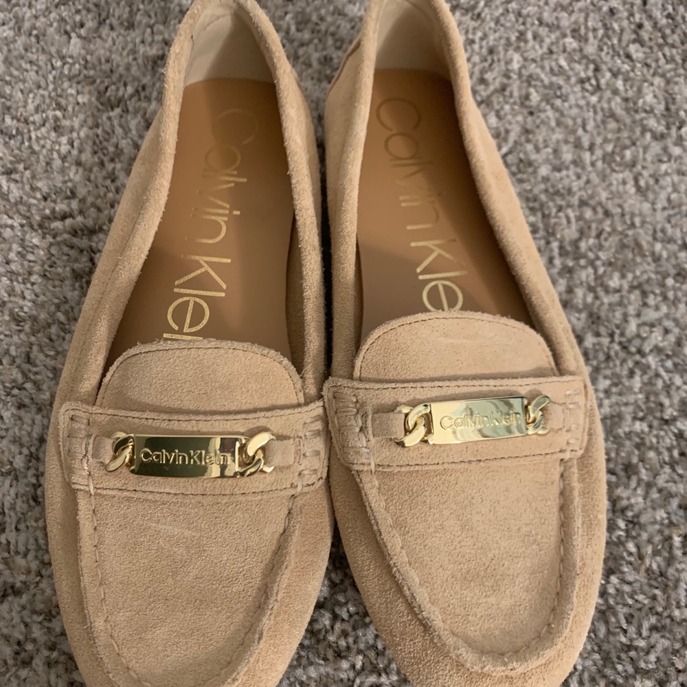Calvin Klein loafers suede